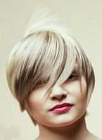 modne blond fryzury krótkie włosy, galeria zdjęć numer zdjęcia:  58